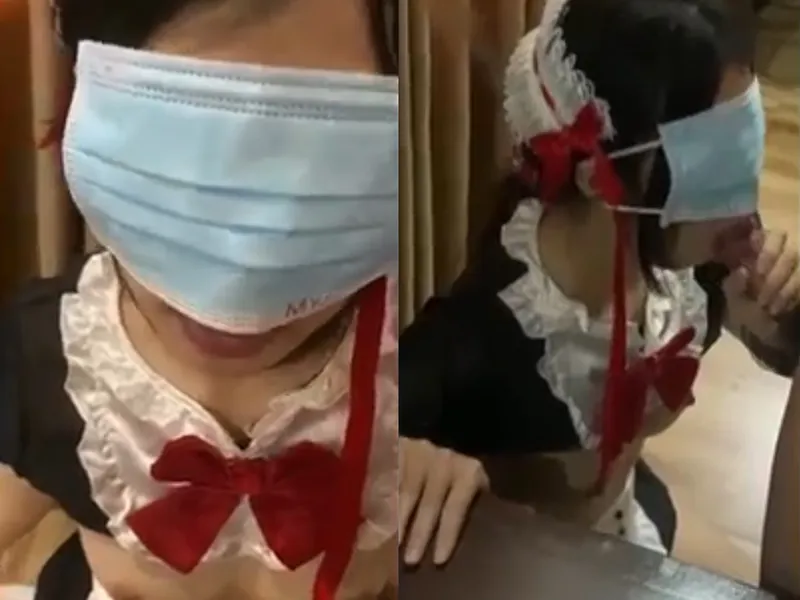 Cô bạn gái việt dâm cosplay nô lệ mút mút con cục thịt điêu luyện